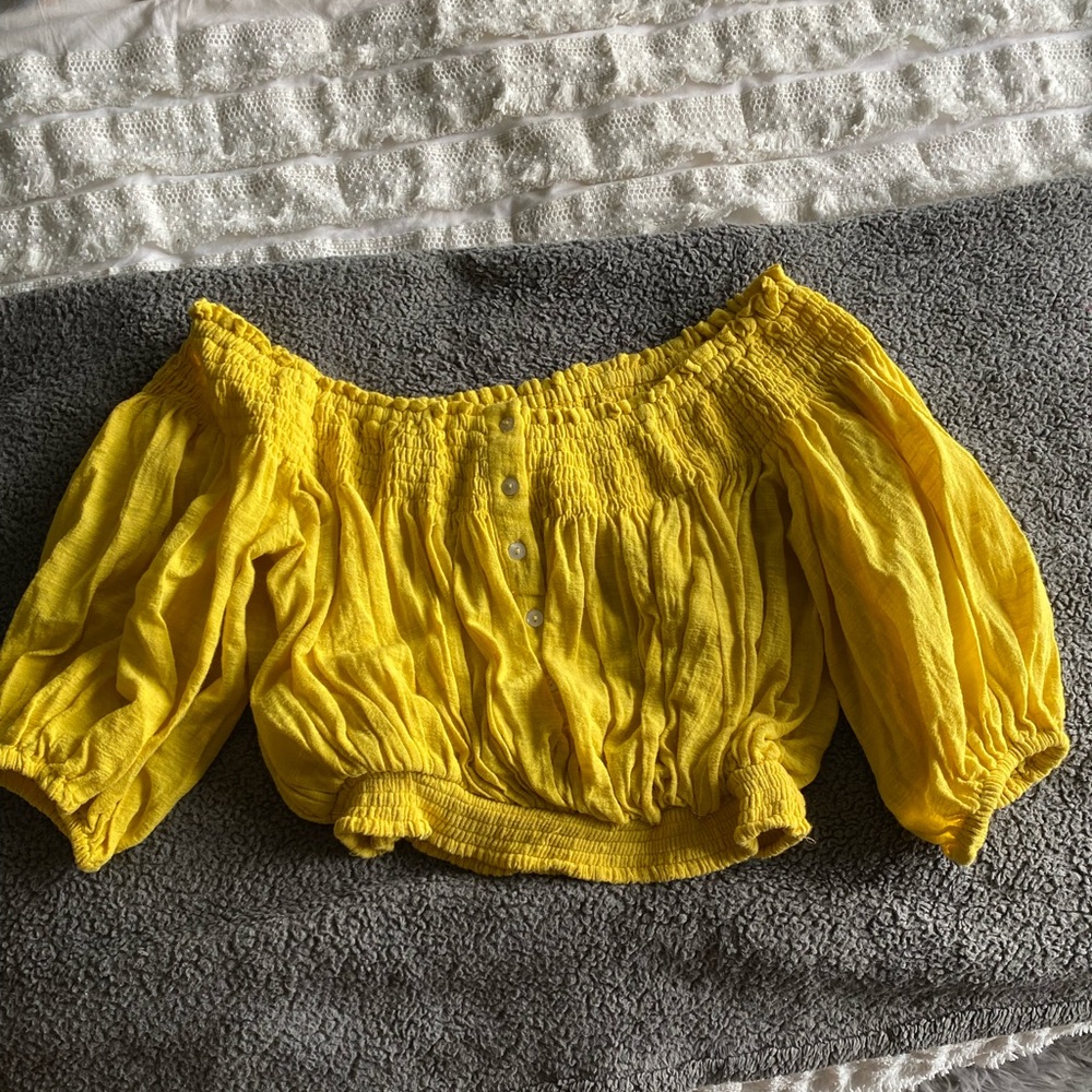 Free people off the shoulder top